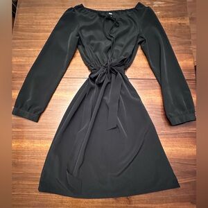 Ladies black Massimo dress, extra small. NWOT. Never worn.